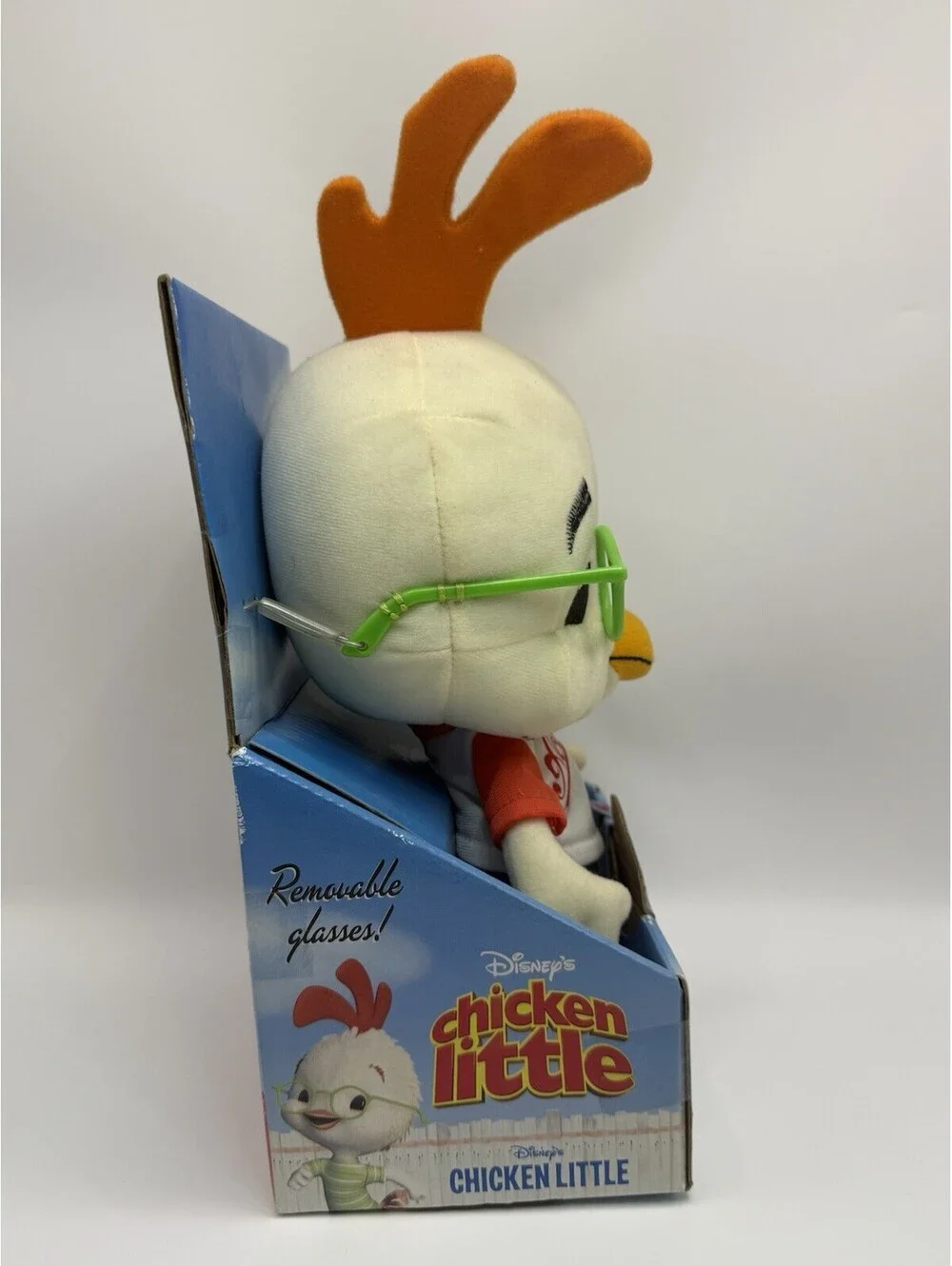 Hasbro Disney Chicken Little Vintage Rare NWT Stuffed Animal Plush 9” Read